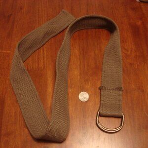 ONE belt cloth olive drab pull tension friction size 34-38 M-L